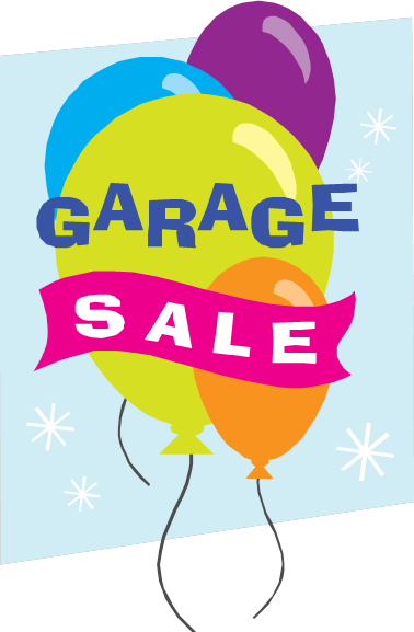 Village/town Wide Garage Sale - Garage Sale Clip Art (378x577), Png Download