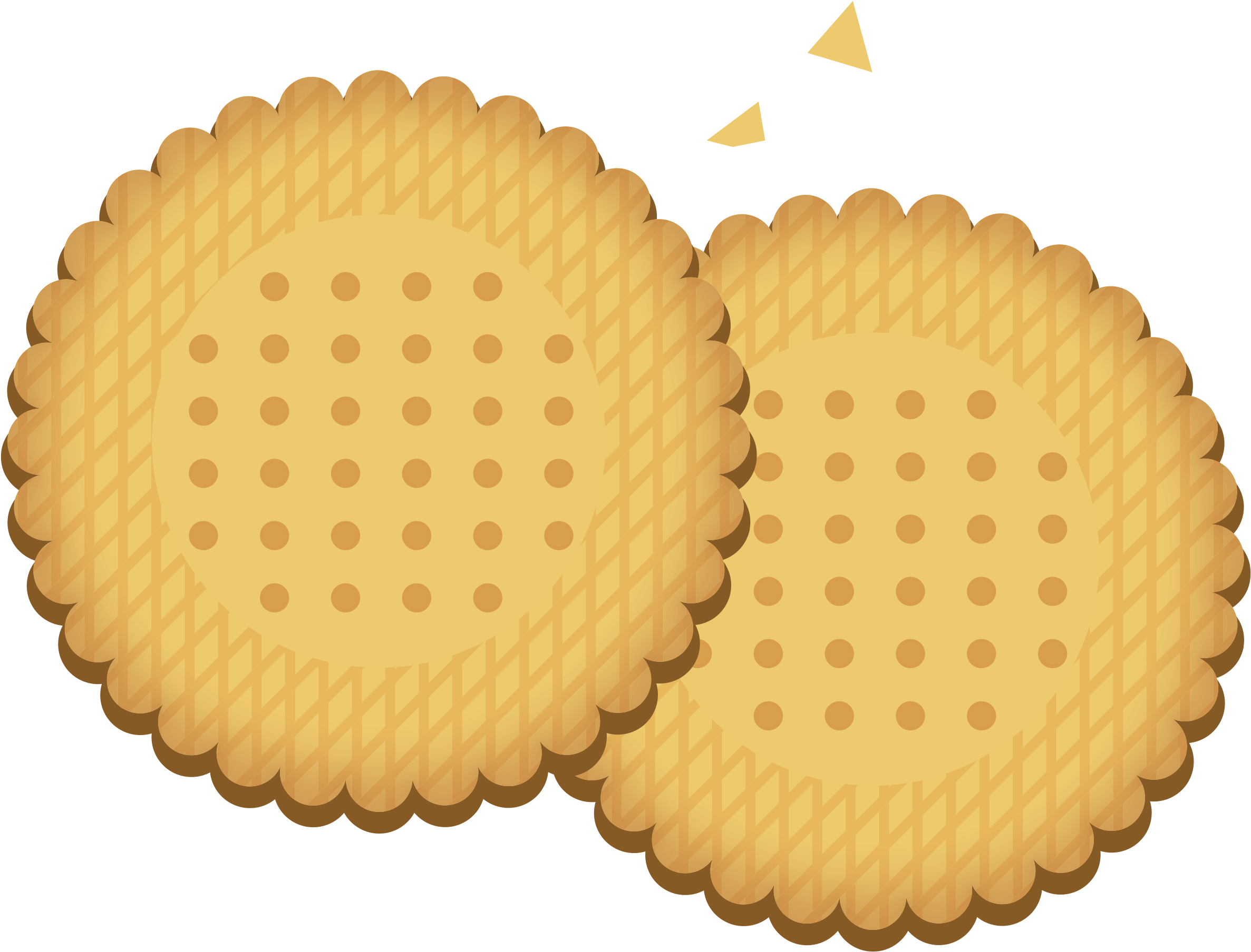 Cookie Clipart Round Cookie - Orange County Ny District Attorney (2400x1835), Png Download