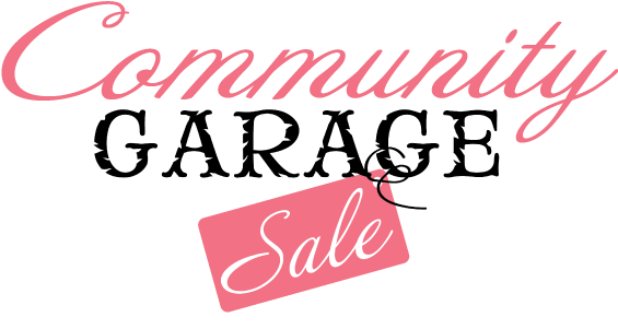 Community Garage Sale - Community Garage Sale Free (564x315), Png Download