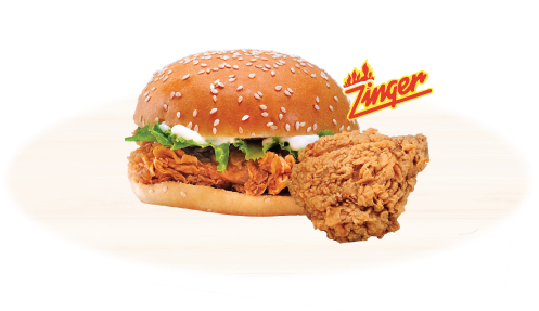 Zinger Meal - Meal (510x510), Png Download