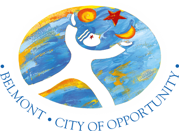 Register A Sale - City Of Belmont Logo (620x456), Png Download