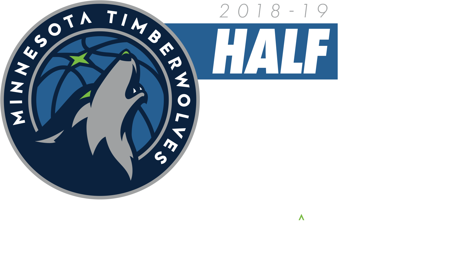 Fanmats Nba - Minnesota Timberwolves Roundel Mat 27" (1617x904), Png Download