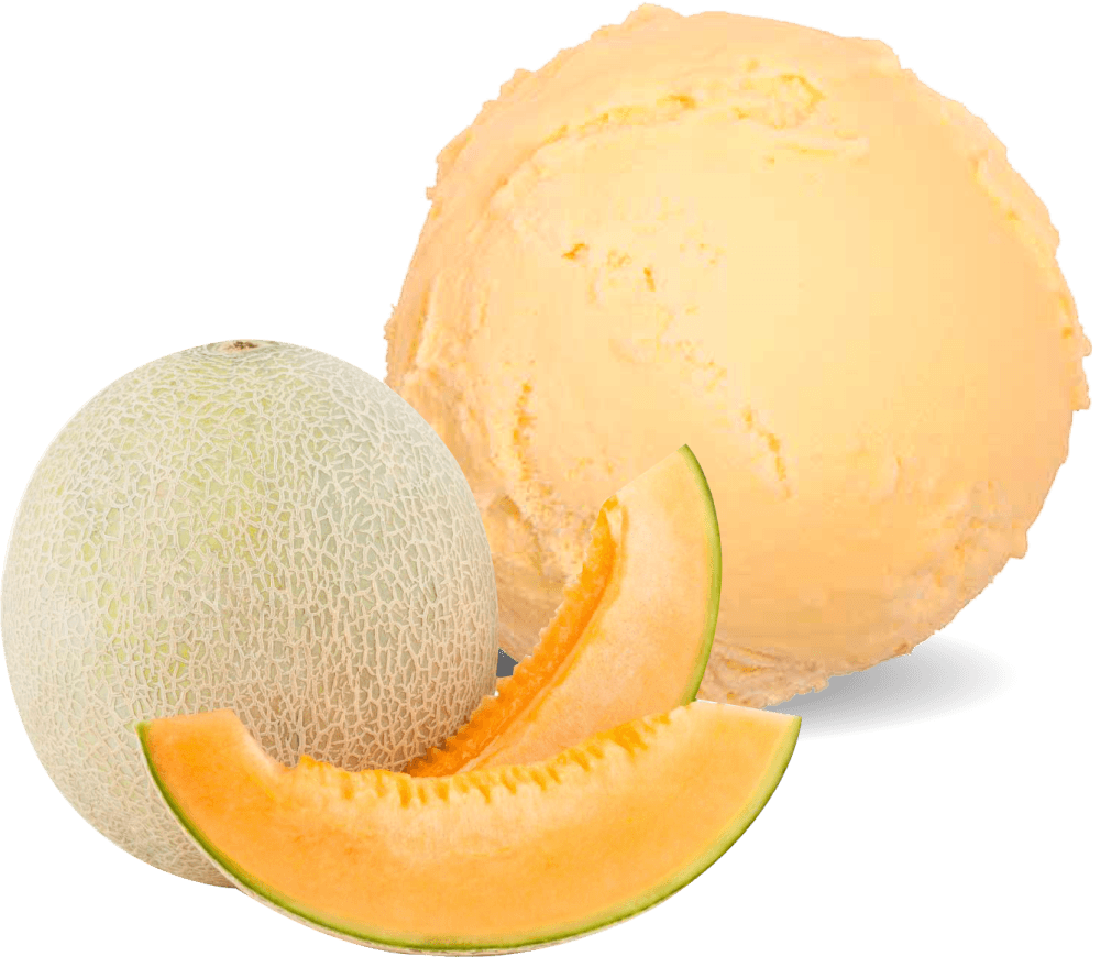 بستنی نعمت - Muskmelon (1000x870), Png Download