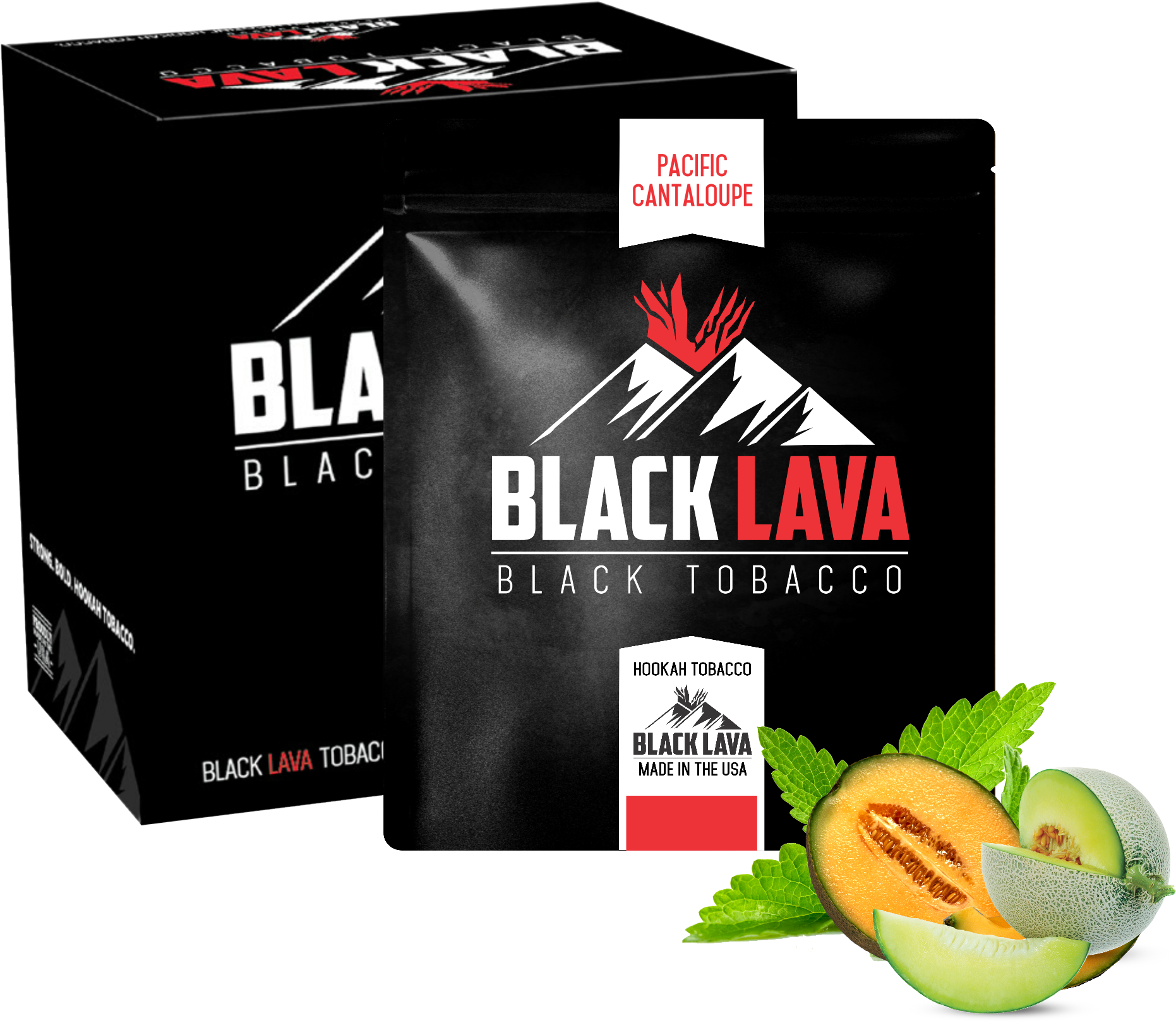 Pacificcantaloupe - Essencia Black Lava (2482x2482), Png Download