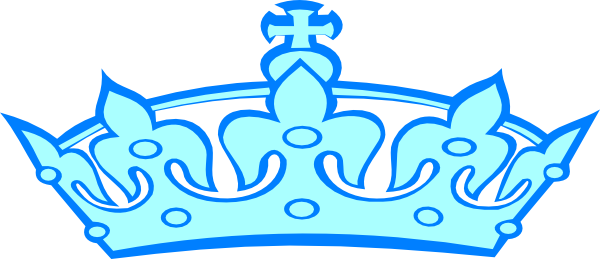 Tiara Clipart Blue Tiara - Coronation Anthem #3 - My Heart Is Inditing - (600x259), Png Download