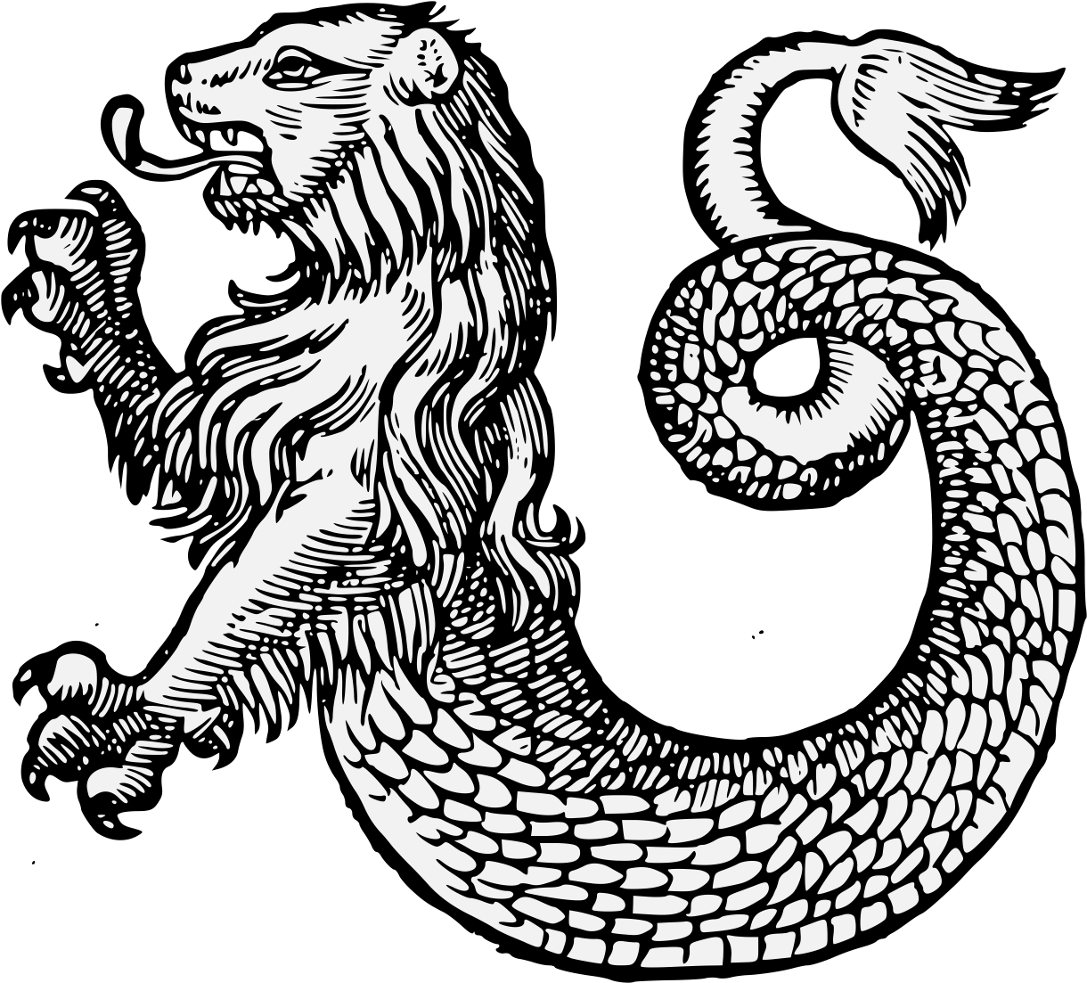 Details, Png - Heraldic Sea Lion (1237x1124), Png Download