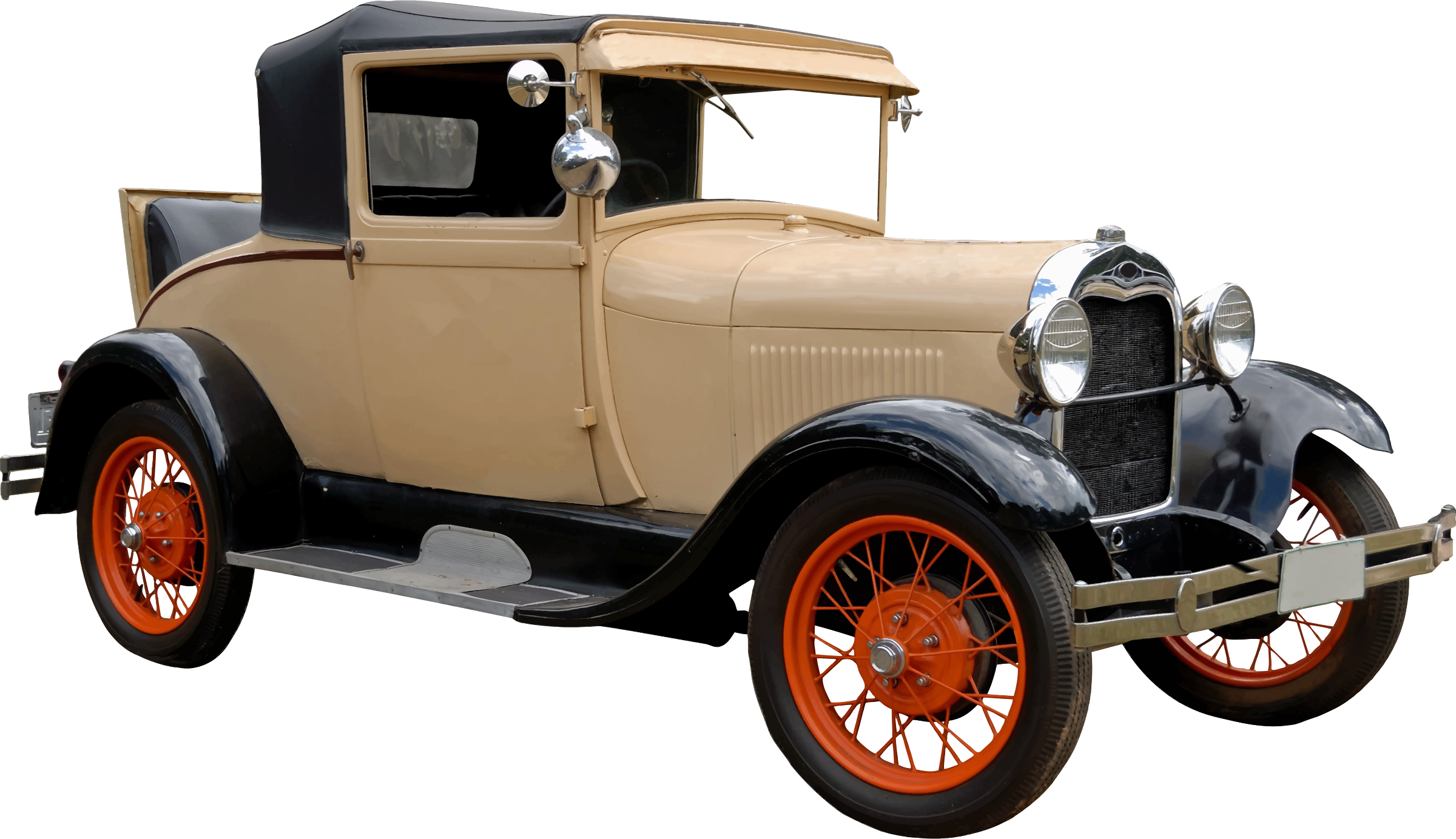 This Free Icons Png Design Of Vintage Car 2 (2400x1384), Png Download