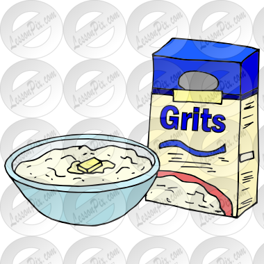Cereal Clipart Breakfast Tray - Oatmeal (380x380), Png Download