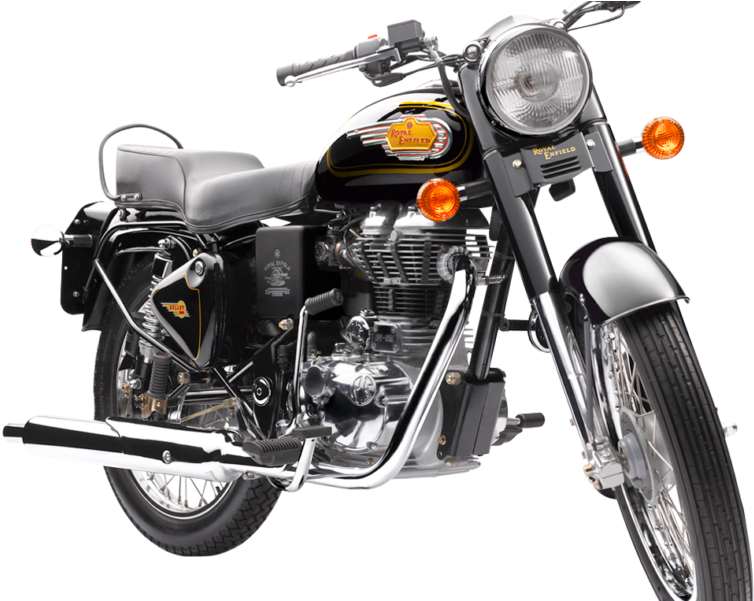 Royal Enfield Bullet 500 Motorcycle Bike Png Image - Royal Enfield Bike Png (800x600), Png Download