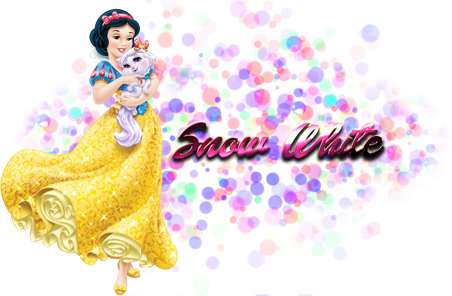Advanced Graphics Snow White Holiday - Disney Cardboard (1920x1200), Png Download
