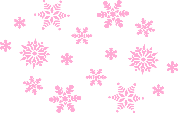 Clip Art Royalty Free Pale Pink Snowflakes Clip Art - Symbol For Sarcoidosis Awareness (600x381), Png Download