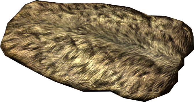 Sabre Cat Snow Pelt - Skyrim Pelts (671x352), Png Download