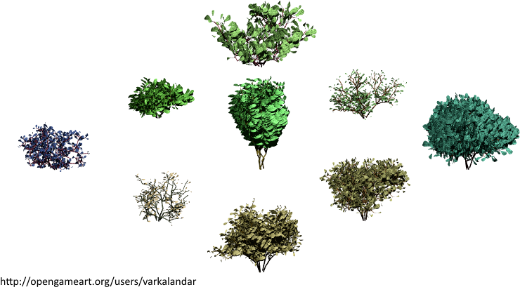 Hjm Bushes 08 Alpha 198 Kb [173 Download ] - Broccoli (800x491), Png Download