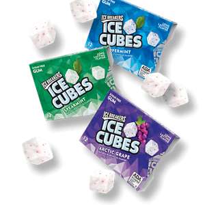 Ice Breakers Ice Cubes Gum Blister Packs - Ice Breakers Ice Cubes Sugar-free Gum, Arctic Grape (300x300), Png Download