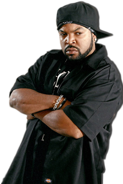 The Big Man - Ice Cube Nwa Png (442x625), Png Download