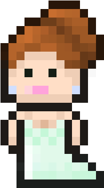 8 Bit Character Base (300x450), Png Download