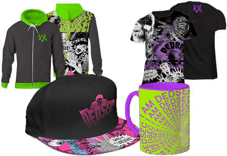 Watch Dogs 2 Merchandise (475x318), Png Download