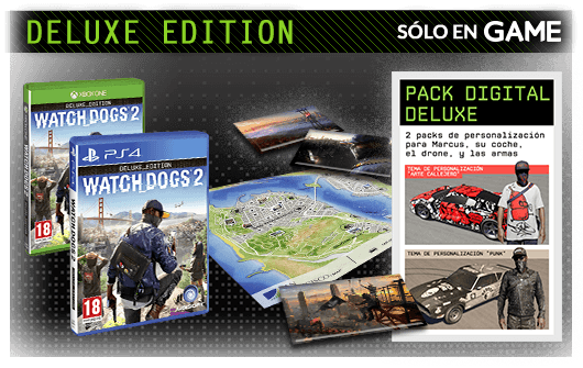 Watch Dogs 2 Deluxe Edition - Ubisoft Watch Dogs 2 Xbox One Game (530x335), Png Download