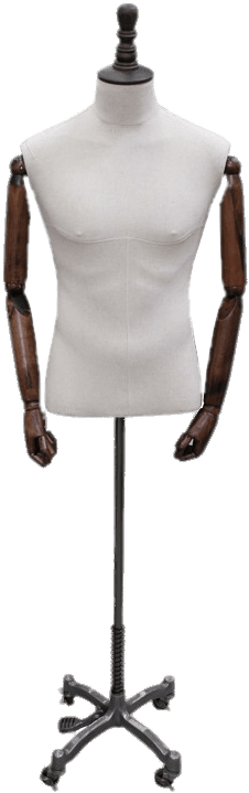 Objects - Mannequin Vintage Style (500x750), Png Download