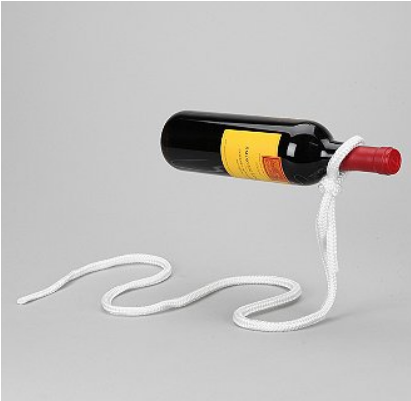 The Lasso Wine Bottle Holder - Wine Rack (600x400), Png Download