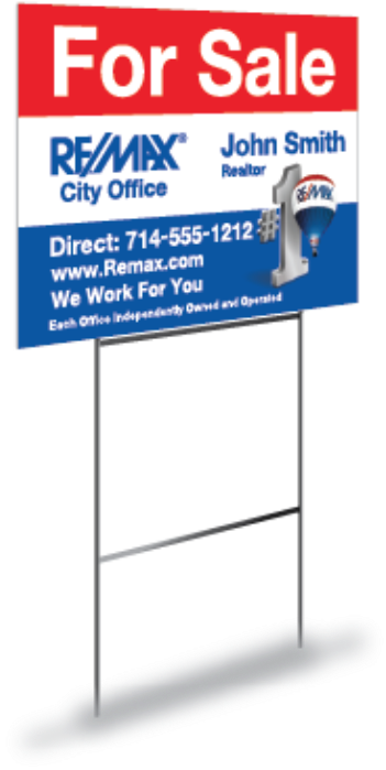 Yard Coroplast Signs - California (800x768), Png Download
