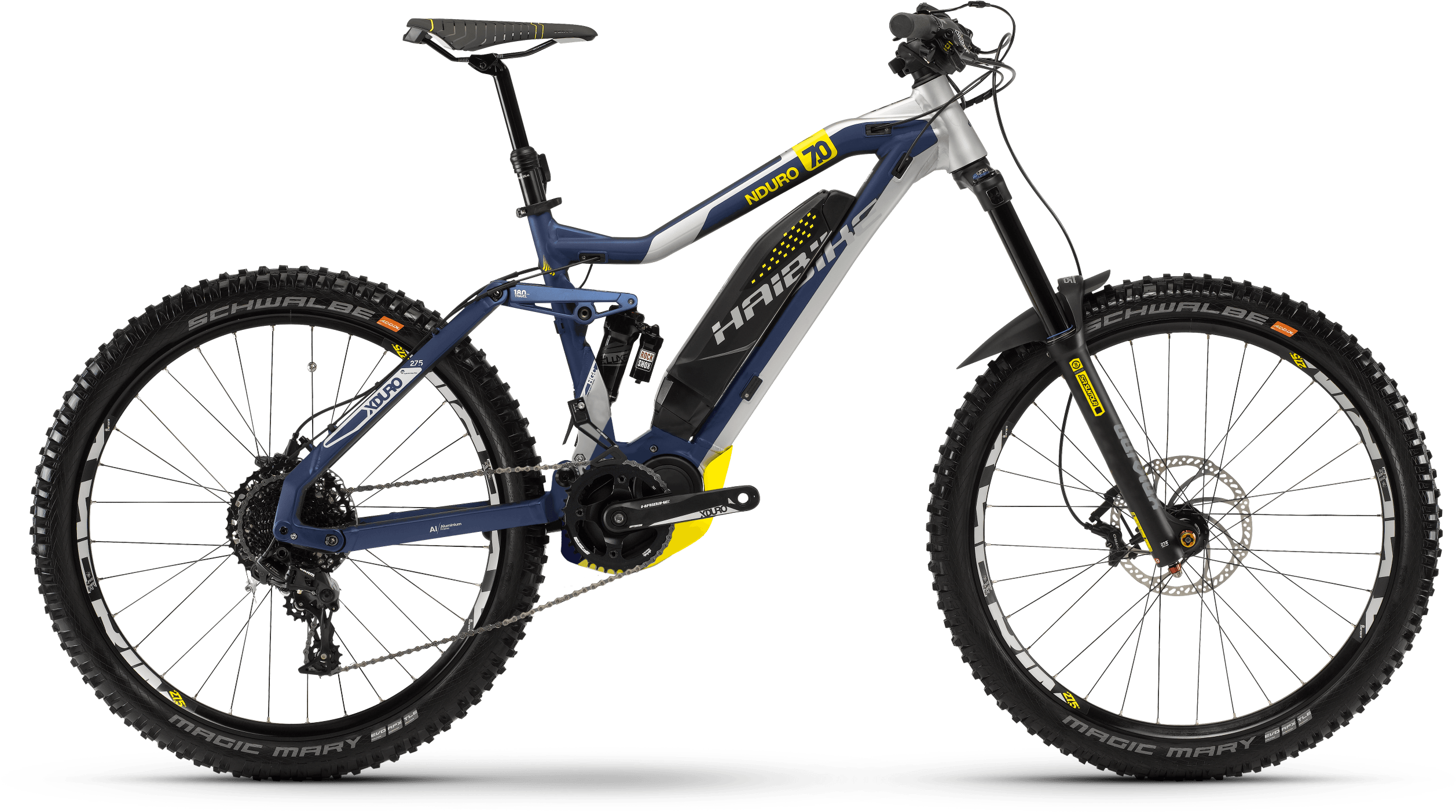 Best Electric Bike Motor Manufacturers For A Fun And - Haibike Xduro Allmtn 8.0 2017 (3000x2000), Png Download