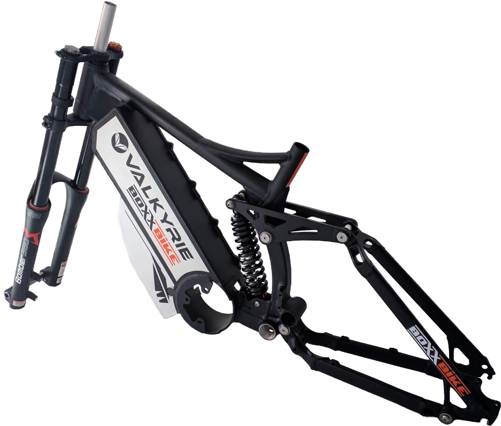 The Frame Geometry Comes From A Downhill Bike - Mountain Bike (1000x863), Png Download