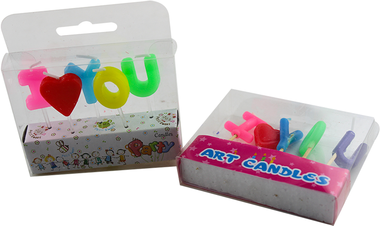 Wholesale Special I Love You Shape Letter Candle Design - Strawberry (1000x1000), Png Download