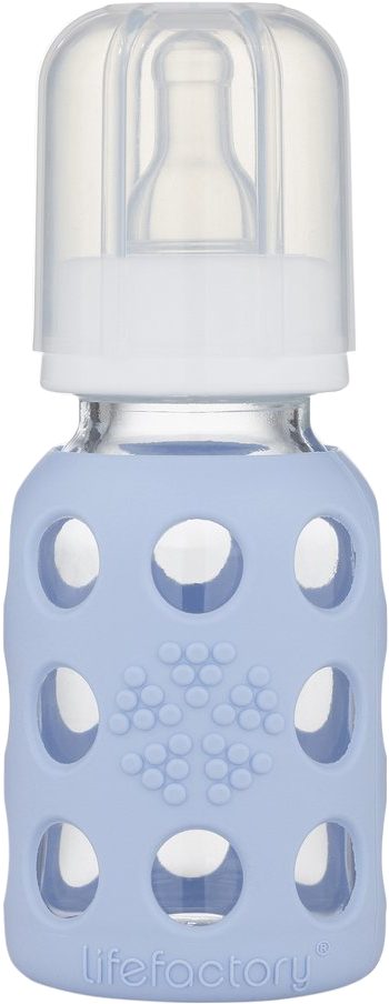 4 Oz & 9 Oz Glass Baby Bottles & 4- - Lifefactory Baby Bottles (1024x1024), Png Download