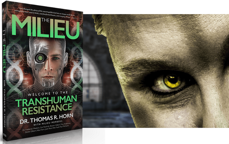 With A Lion's Head Full Of Gnashing Teeth Sitting Atop - The Milieu: Welcome To The Transhuman Resistance (794x507), Png Download