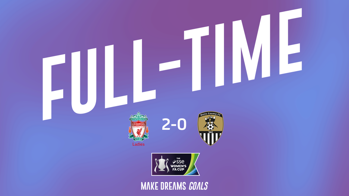 The Sse Women's Fa Cupverified Account - Notts County F.c. (1200x675), Png Download