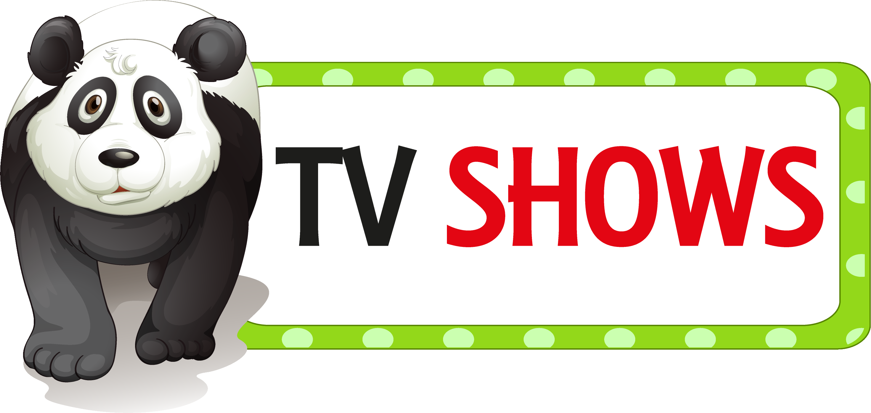 Download Free Tv Shows & Series Full Episodes - Panda Thinking (2941x1395), Png Download