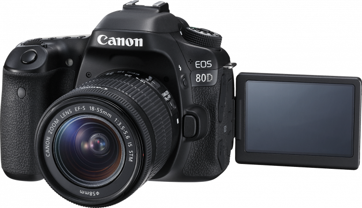 Canon Australia - Canon Eos 80d 18 55 (747x430), Png Download