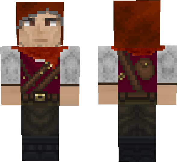 Skin Of The Red Hooded - Wood (749x598), Png Download