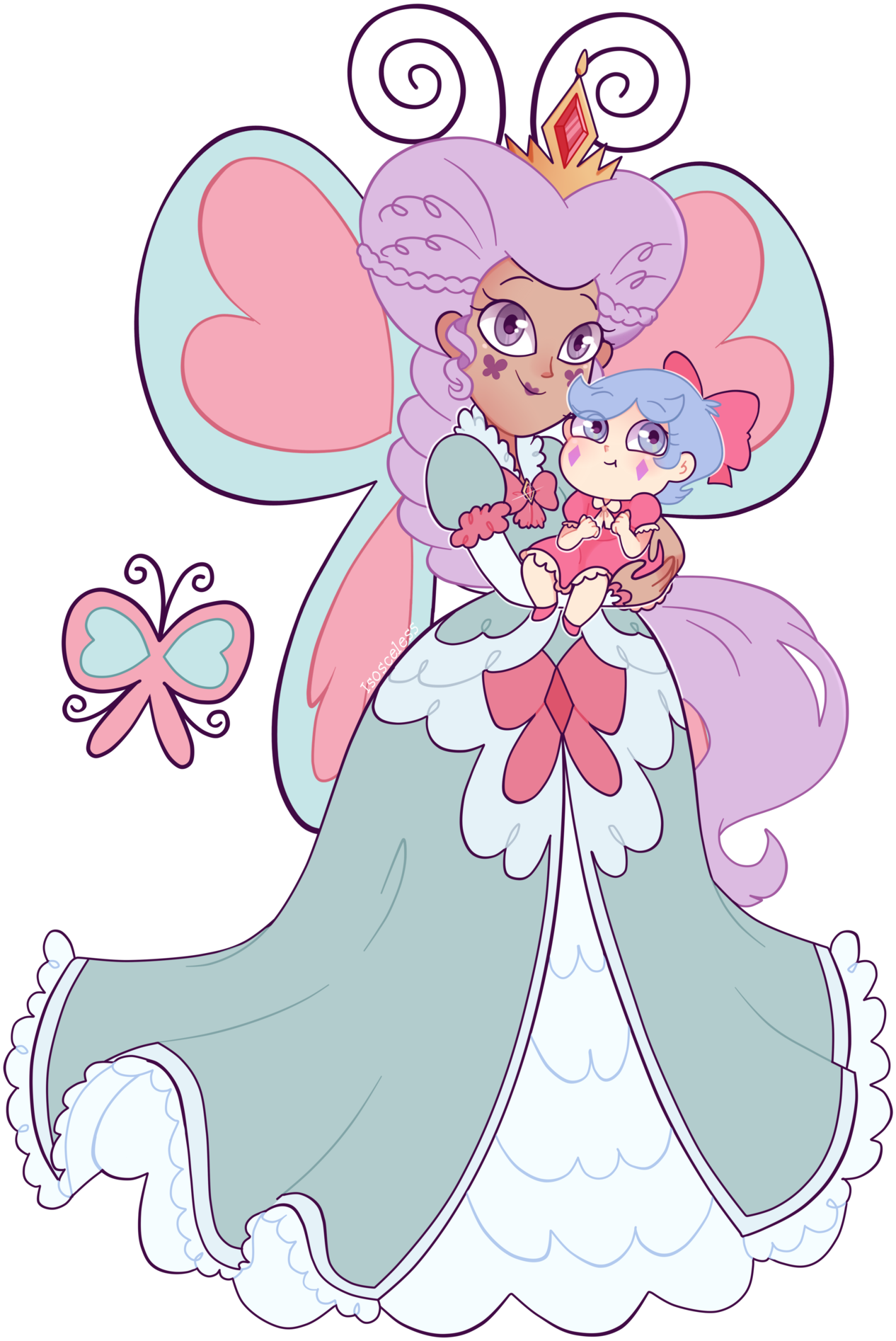 Comet Butterfly Moon Butterfly Star Vs The Forces Of - Svtfoe Comet The Chef (1280x1920), Png Download