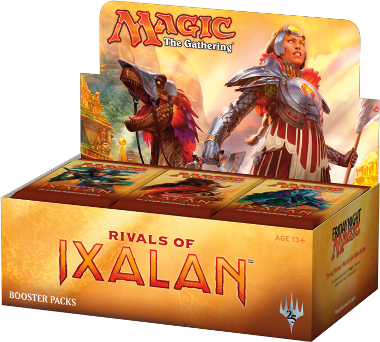 Rivals Of Ixalan Booster Box (844x804), Png Download