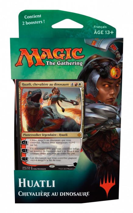 Back - Ixalan Planeswalker Deck Huatli (700x700), Png Download