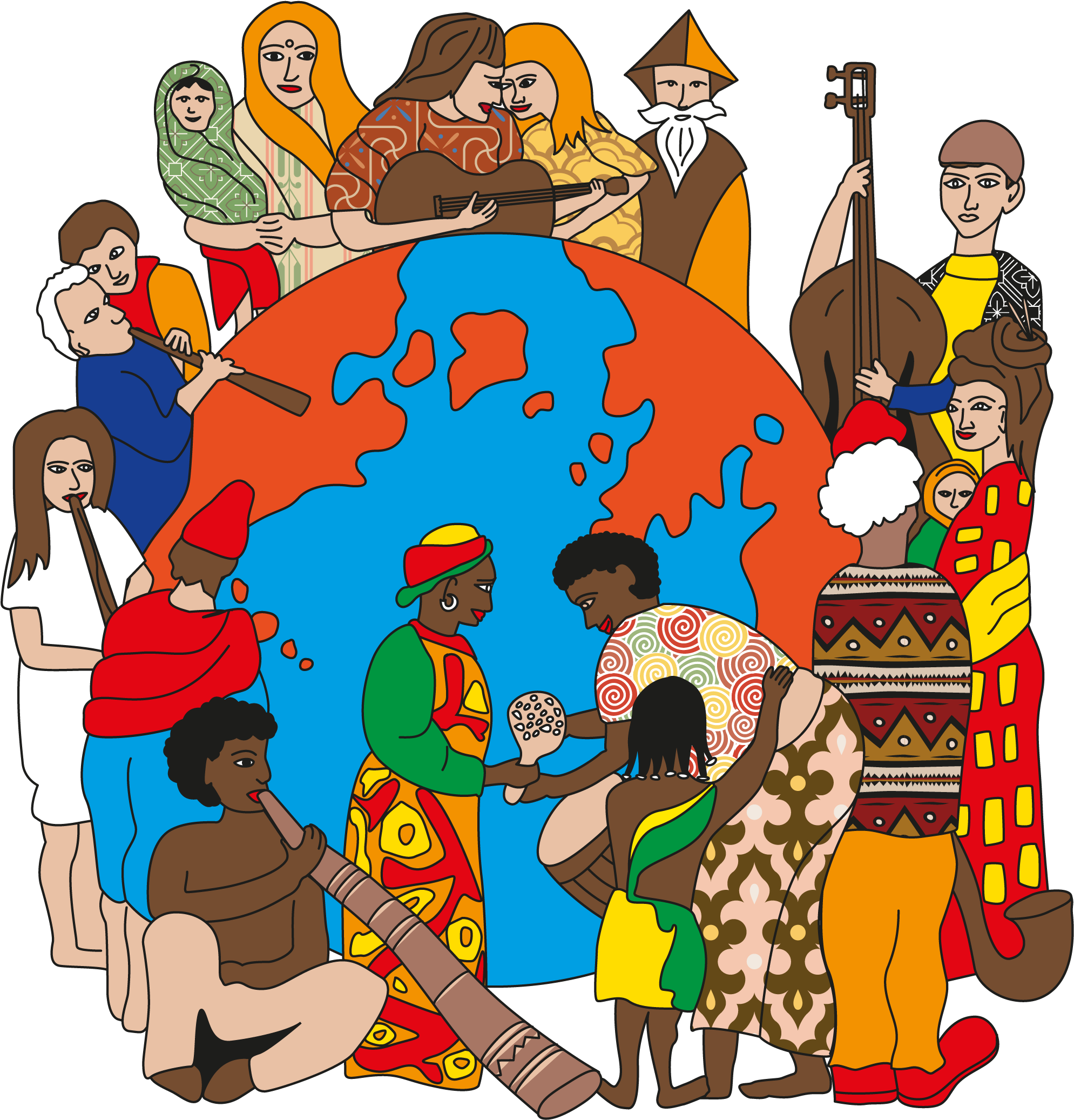 The Shop For Native World Music - World Music Instruments (2090x2099), Png Download