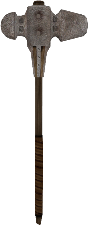 Iron Warhammer - Stonemason's Hammer (600x800), Png Download