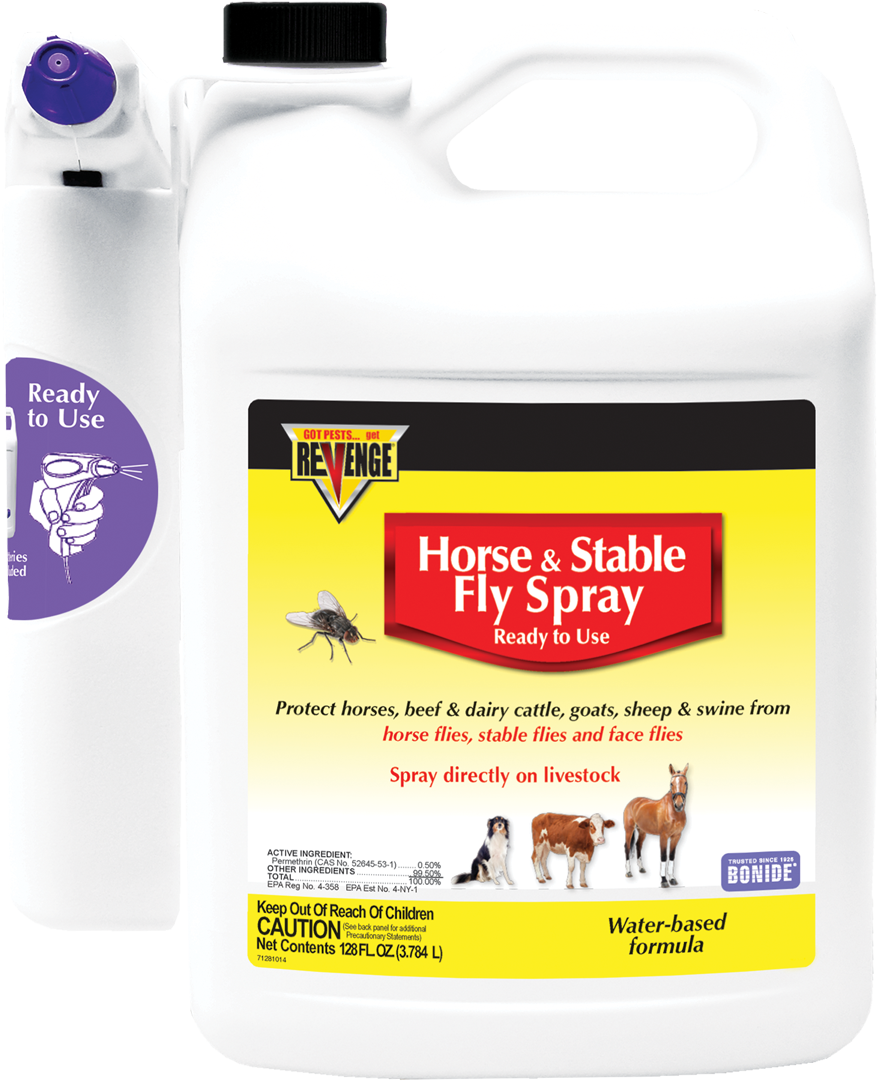 Revenge® Horse & Stable Fly Spray Rtu - Revenge Horse And Stable Fly Spray (879x1081), Png Download