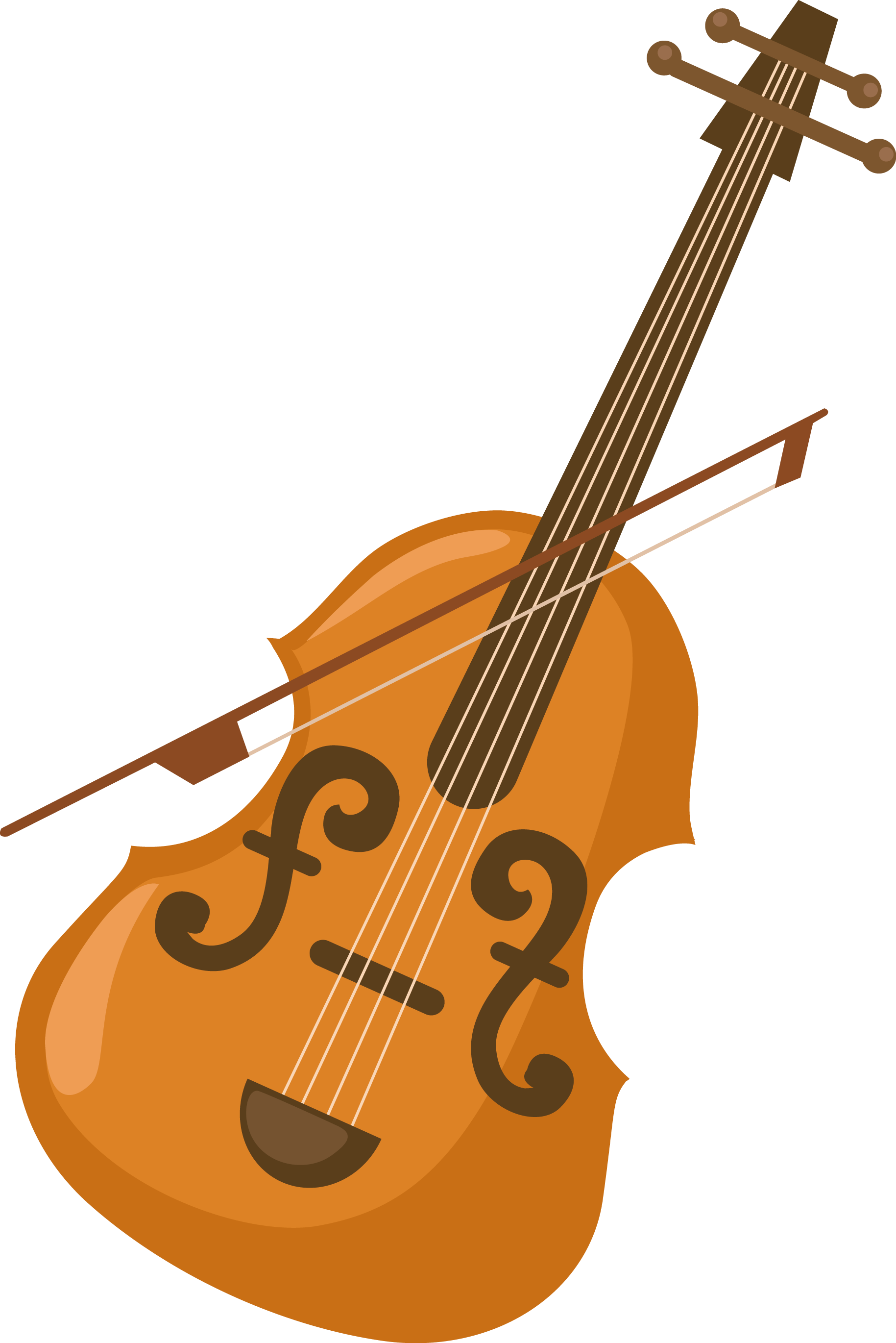 Vector Alphabet Photography Illustration Instrument - Violin Illustration Png (1829x2740), Png Download