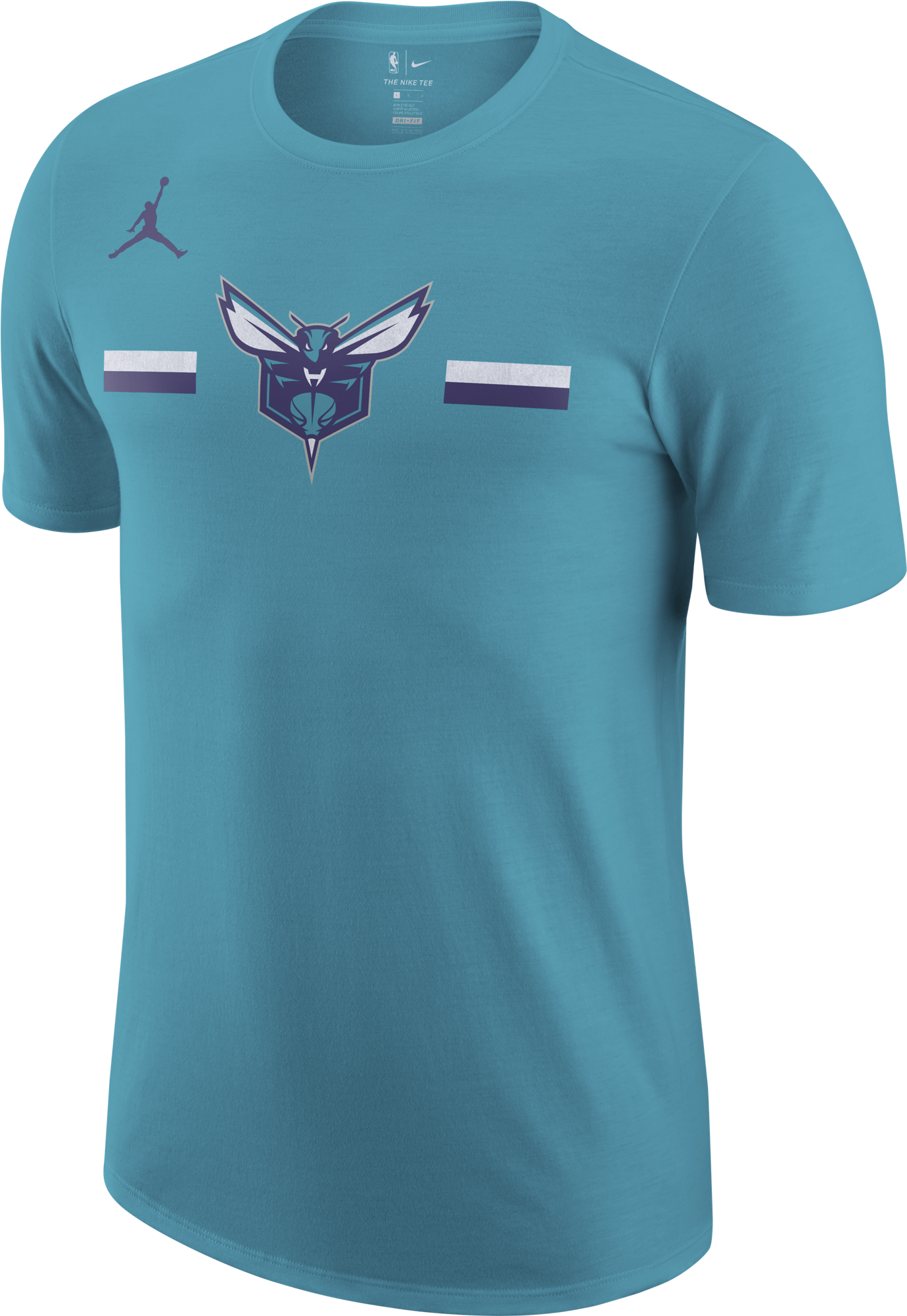 Air Jordan Charlotte Hornets Logo Dry Tee - Jordan 8 South Beach Shirt (2000x2000), Png Download