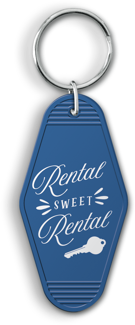 Rental Sweet Rental Keychain - Keychain (1200x1200), Png Download
