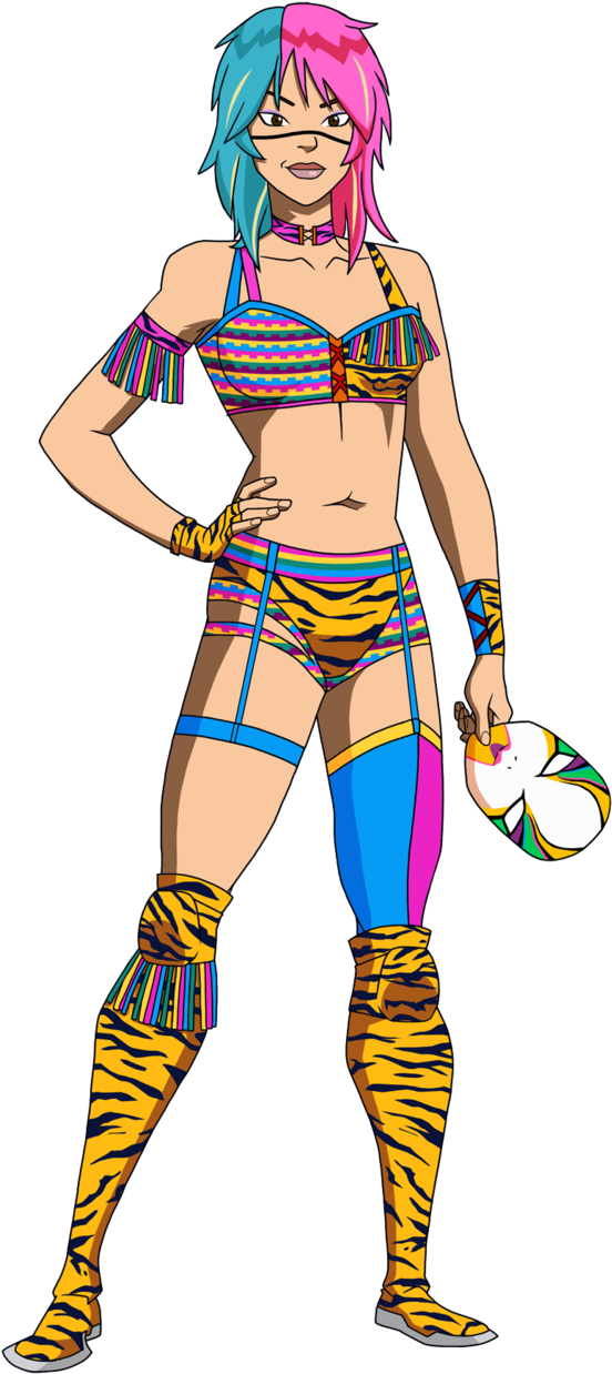 Cap Vector Top Hat - Wwe Asuka Fan Art (552x1238), Png Download