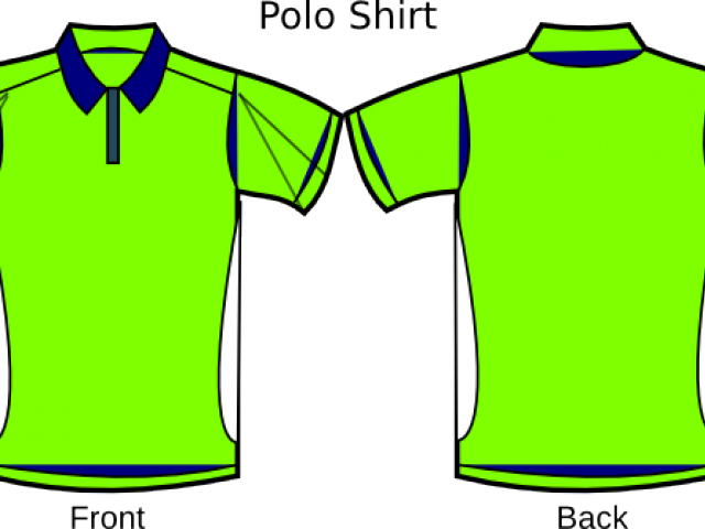 Polo Shirt Clipart Shirt Outline - Illustration (640x480), Png Download