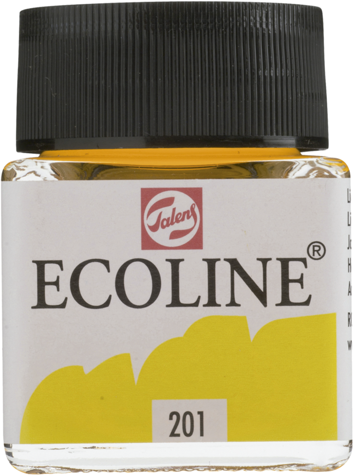 Acuarela Líquida - Ecoline - Ecoline Liquid Watercolor 30ml (1024x1024), Png Download