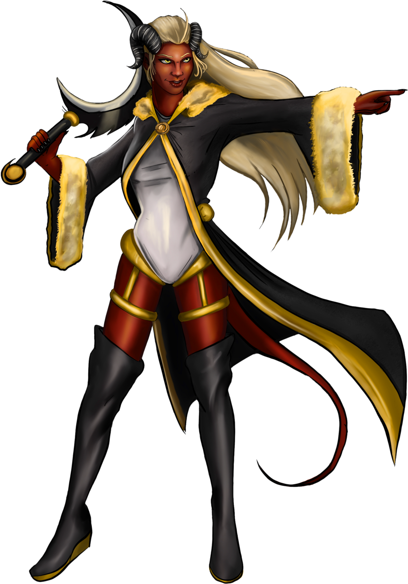 Daestra - Warlock - Cartoon (1000x1250), Png Download
