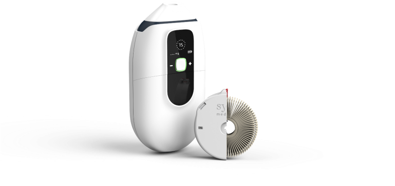 Syqe Medical's - Inhalador De Cannabis Terapeutico (768x432), Png Download