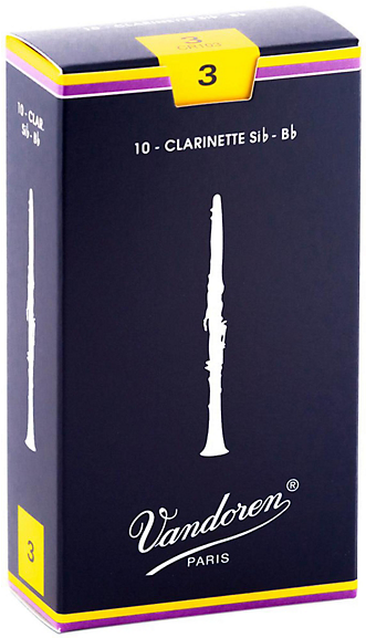 Vandoren Bb Clarinet Traditional Reeds - Vandoren Reeds 3.5 (548x576), Png Download