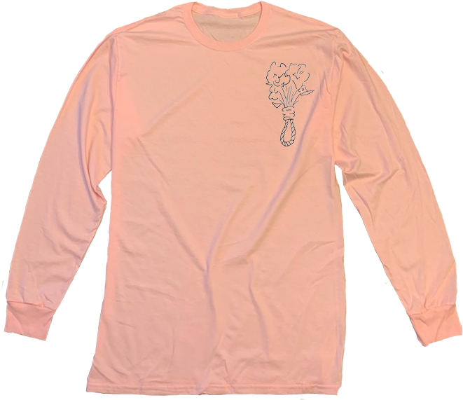Noose Long Sleeve Pink (951x982), Png Download
